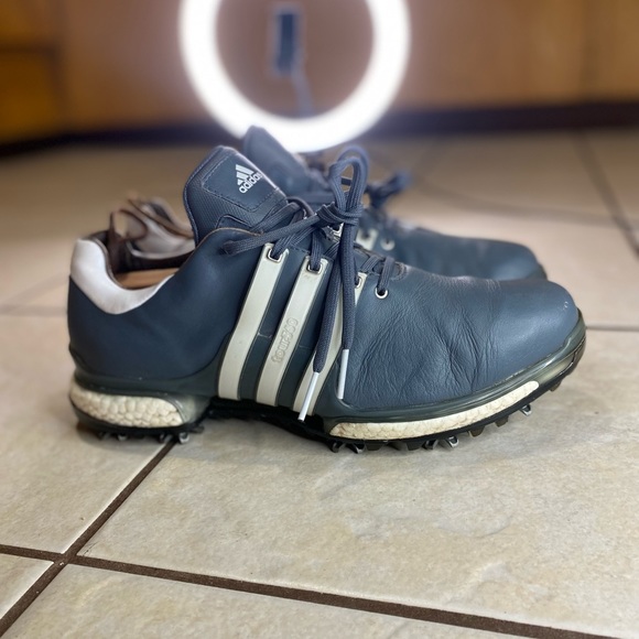 Adidas Tour 360 Boost 2.0 Onix/Cloud White/Core Black - Picture 8 of 8